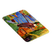 Magnet Flexible Gauguin - Cabine de chaume sous les palmiers (Côté Droit)