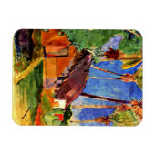 Magnet Flexible Gauguin - Cabine de chaume sous les palmiers (Horizontal)