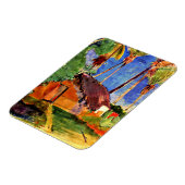 Magnet Flexible Gauguin - Cabine de chaume sous les palmiers (Côté Gauche)
