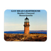Magnet Flexible Gay Head Lighthouse, Martha's Vineyard MA (Horizontal)