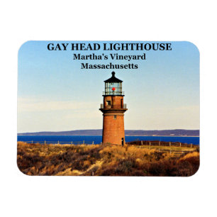 Magnet Flexible Gay Head Lighthouse, Martha's Vineyard MA