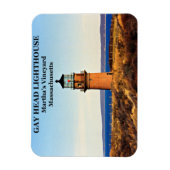 Magnet Flexible Gay Head Lighthouse, Martha's Vineyard MA (Vertical)