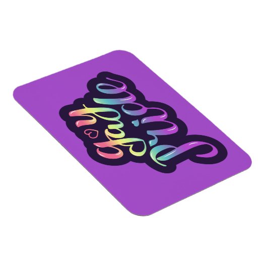 Magnet Flexible Gay pride (Côté Droit)