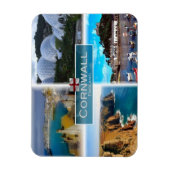 Magnet Flexible GB Royaume-Uni - Angleterre - Cornwall - (Vertical)