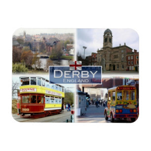 Magnet Flexible GB Royaume-Uni - Angleterre - Derby -