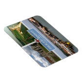 Magnet Flexible GB Royaume-Uni - Angleterre - Île De Wight - (Côté Droit)