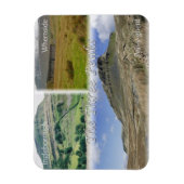 Magnet Flexible GB Royaume-Uni - Angleterre - Les trois sommets - (Vertical)