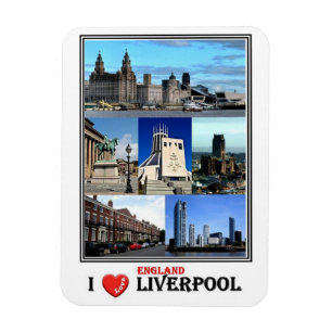 Magnet Flexible GB Royaume-Uni - Angleterre - Liverpool -