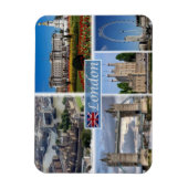 Magnet Flexible GB Royaume-Uni - Angleterre - Londres - (Vertical)