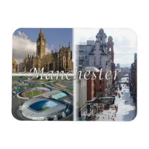 Magnet Flexible GB Royaume-Uni - Angleterre - Manchester -