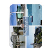 Magnet Flexible GB Royaume-Uni - Angleterre - Plymouth Devon - (Vertical)