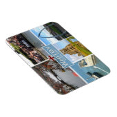 Magnet Flexible GB Royaume-Uni - Angleterre - Whitby - (Côté Droit)