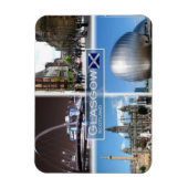 Magnet Flexible GB Royaume-Uni - Ecosse - Glasgow - (Vertical)