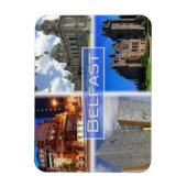 Magnet Flexible GB Royaume-Uni - Irlande du Nord - Belfast (Vertical)