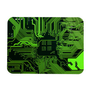 Magnet Flexible Geek de la carte de circuit électronique Nerd PCB
