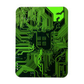 Magnet Flexible Geek de la carte de circuit électronique Nerd PCB (Vertical)