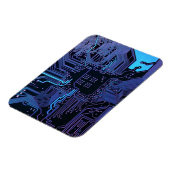 Magnet Flexible Geek Sortie carte de circuit électronique Nerd PCB (Côté Gauche)