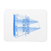 Magnet Flexible Géiger Clé Côtier Nautique Voilier (Horizontal)