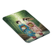 Magnet Flexible Geisha in Arashiyama Japan Kyoto (Côté Droit)