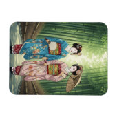 Magnet Flexible Geisha in Arashiyama Japan Kyoto (Horizontal)
