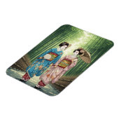 Magnet Flexible Geisha in Arashiyama Japan Kyoto (Côté Gauche)