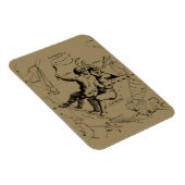 Magnet Flexible Gemini Constellation Zodiac Hevelius 1690 (Côté Droit)