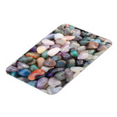 Magnet Flexible Gemstones Crystals Pebbles (Côté Gauche)