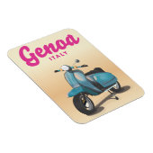 Magnet Flexible Gênes Italie scooter (Côté Droit)