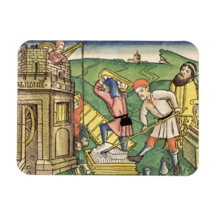 Magnet Flexible Genèse 11 1-9 construisant la tour de Babel, de t