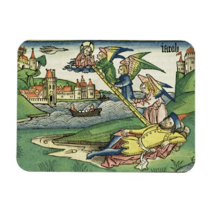 Magnet Flexible Genèse 28 10 L'échelle de Jacob, du 'Nuremberg'