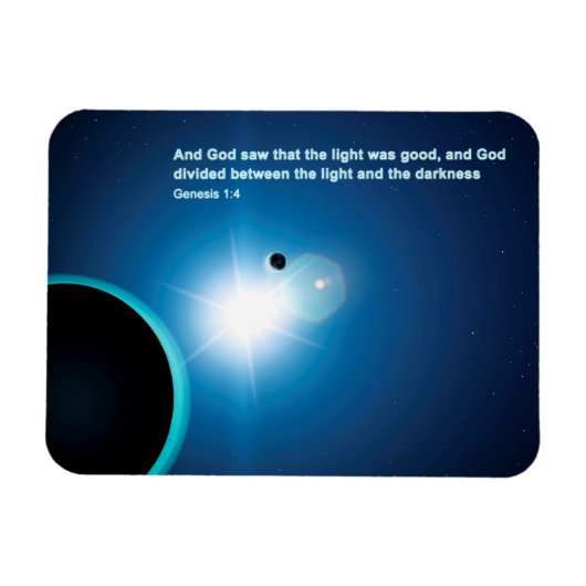 Magnet Flexible Genèse - Lumière Et Ténèbres (Horizontal)