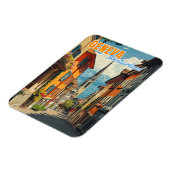 Magnet Flexible Genève Alpes suisses (Côté Gauche)