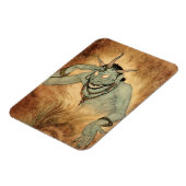 Magnet Flexible Génie des nuits arabes par Edmund Dulac (Côté Gauche)