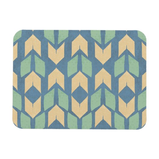 Magnet Flexible Geo Step extérieur | Motif de flèche géométrique (Horizontal)