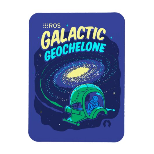 Magnet Flexible Géochelone Galactique ROS (Vertical)