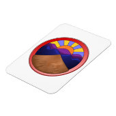 Magnet Flexible Géologie du ventilateur Alluvial (Côté Gauche)