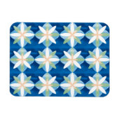 Magnet Flexible Geometric diamond flowers (Horizontal)