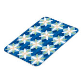 Magnet Flexible Geometric diamond flowers (Côté Gauche)
