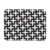 Magnet Flexible Géométrie noir et blanc (Horizontal)