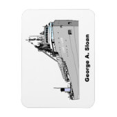 Magnet Flexible George A. Sloan (Vertical)