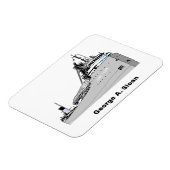 Magnet Flexible George A. Sloan (Côté Gauche)