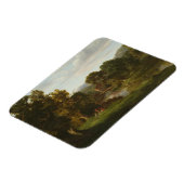 Magnet Flexible George Inness - L'Ancien Moulin (Côté Gauche)