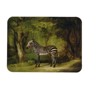 Magnet Flexible George Stubbs A Zebra, 1763 (huile sur toile)