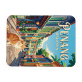 Magnet Flexible George Town Malaisie (Horizontal)