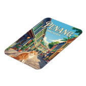 Magnet Flexible George Town Malaisie (Côté Gauche)