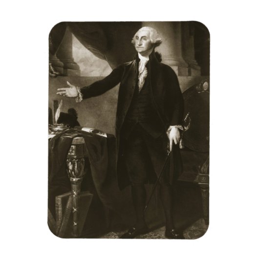 Magnet Flexible George Washington (Vertical)