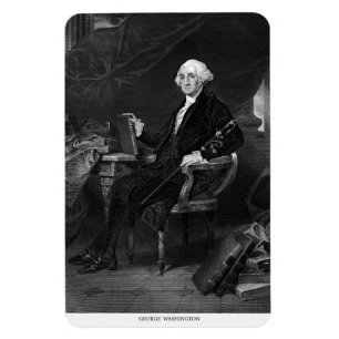 Magnet Flexible George Washington