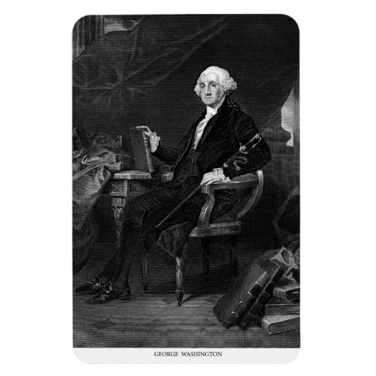 Magnet Flexible George Washington (Vertical)