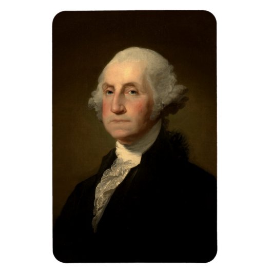 Magnet Flexible George Washington 1er président américain par Stua (Vertical)