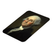 Magnet Flexible George Washington par Gilbert Stuart - Vers 1800 (Côté Gauche)